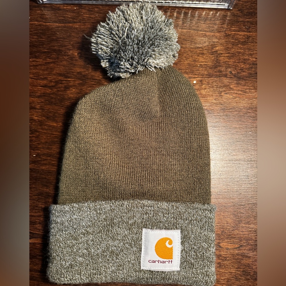 Army green carhartt hat one size women’s